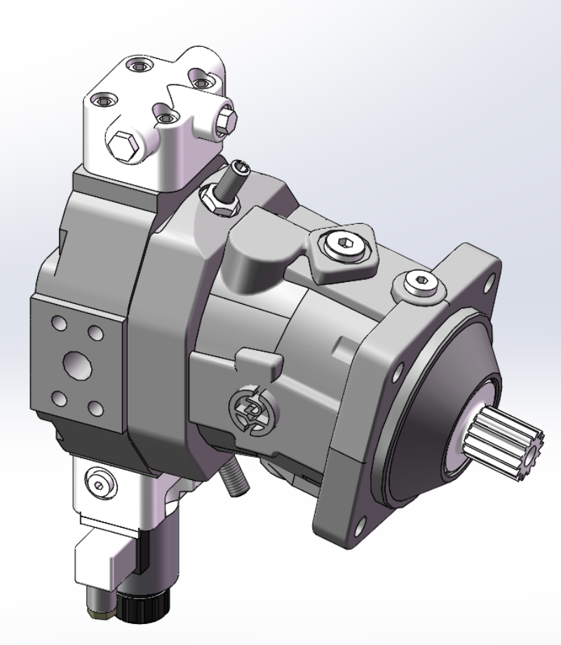 HD-A6VM55EP1/EP2 axial piston motor variable ເປີດຕົວຜະລິດຕະພັນ